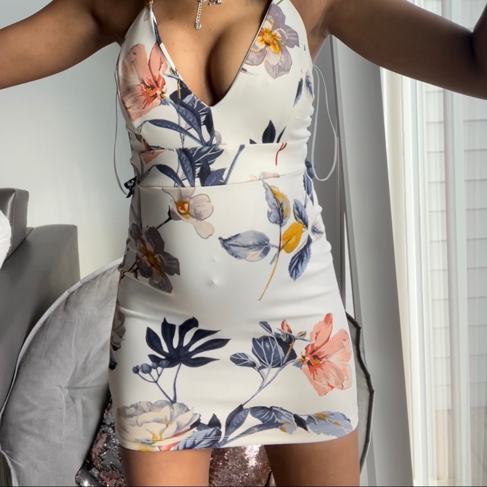 Floral BodyCon Dress